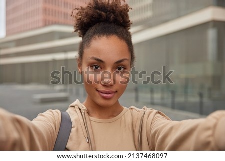 Similar – Image, Stock Photo Pretty woman standing by the pool in the spa