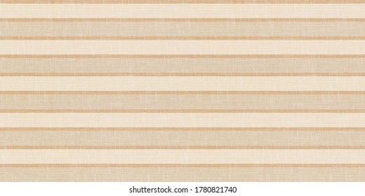 Horizontal Stripe Fabric Texture With Beige Color