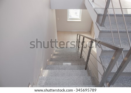 Similar – Image, Stock Photo Empty hallway Stone