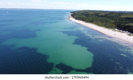 Hornbak Harbor In Hornbæk, North Og Sjælland, Denmark