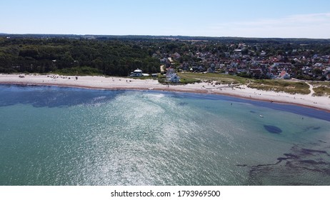 Hornbak Harbor In Hornbæk, North Og Sjælland, Denmark