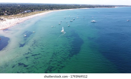 Hornbak Harbor In Hornbæk, North Og Sjælland, Denmark