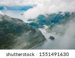 Hornelen (highest sea cliff in Europe) is a mountain in Bremanger Municipality in Sogn og Fjordane county, Norway