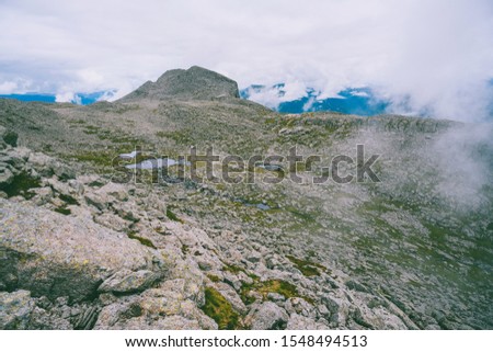 Similar – Image, Stock Photo Geiranger Fjord