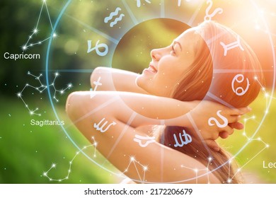 Horoscope Chart Astrology Future Love Numerology Stock Photo 2172206679