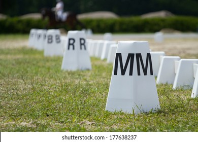 Horse Dressage Arena 