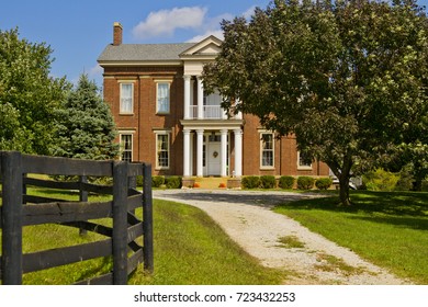 A Horse Farm In Paris, Kentucky.