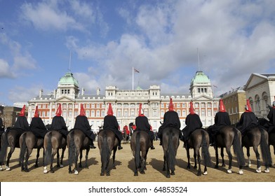 Horse Guards Parade with Old Admiralty building