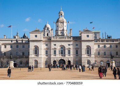 Horse Guards In Whitehall, London, UK