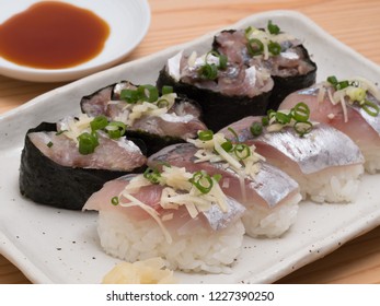 Horse Mackerel Sushi