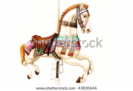 Horse on merry-go-round