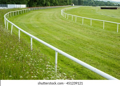 Horse Race Track Corner Turn