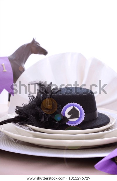 Horse Racing Ladies Luncheon Fine Dining Stock Photo Edit Now