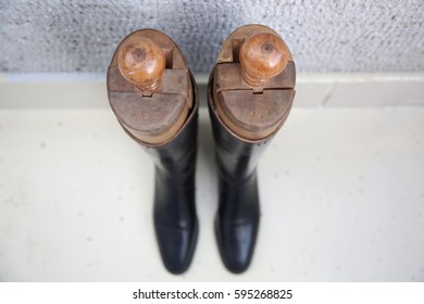 Horse Riding Boots - Top View