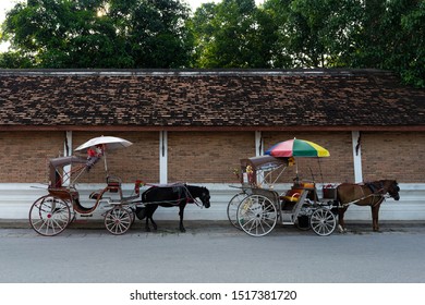 Horsecar Of Lampang City, Thailand.