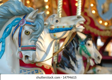 Horses On A Carousal