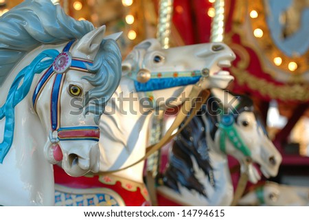 Horses on a Carousal
