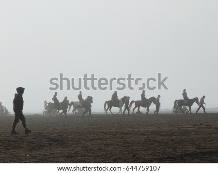 Similar – Image, Stock Photo steppe ride Ride Nature