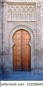 Horseshoe Arch (door To Iglesia De Santiago Del Arrabal, Toledo)