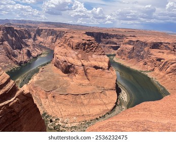 Horseshoe Bend; a beautiful day! - Powered by Shutterstock