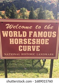 Horseshoe Curve Sign Altoona PA