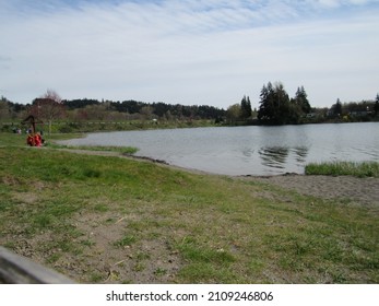 Horseshoe Lake In Woodland, Wa