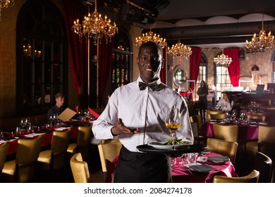 439 Waiter tray african american Images, Stock Photos & Vectors ...