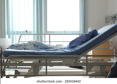 hospital bed after patient get well