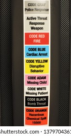 Hospital Code Colors