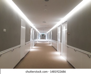 Hospital, construction, interior of hospital. corridor, the perspective of a hospital corridor, Abstract blur of beautiful luxury hospital and clinic interior for background - Shutterstock ID 1481922686