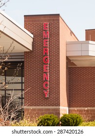 Hospital Emergency Room Sign