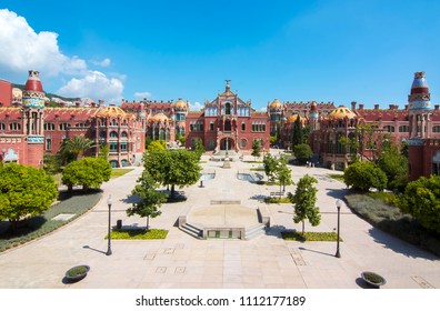 Hospital Of The Holy Cross And Saint Paul (de La Santa Creu I Sant Pau), Barcelona, Spain