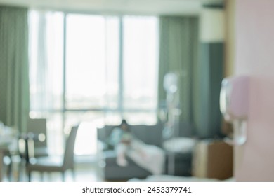 hospital room interior abstract blur for background - Powered by Shutterstock