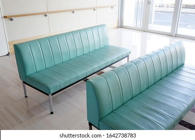 Hospital Waiting Room With Empty Chairs