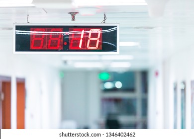 Hospital Ward Bed Number Sign