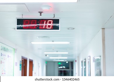 Hospital Ward Bed Number Sign