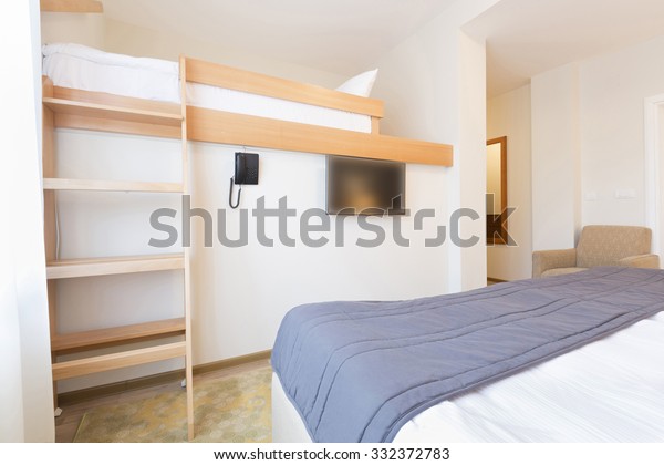 Hostel Room Interior Stock Photo Edit Now 332372783