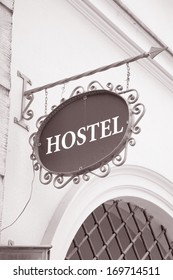 Hostel Sign In European City