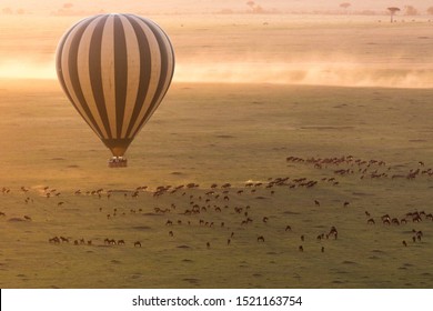 Hot Air Ballon Ride In Masai Mara