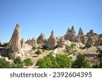 hot air balloon, capadocia, 
Türkiye, subway city.