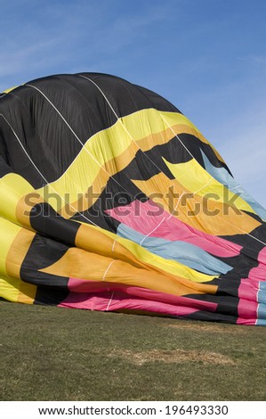 Similar – Image, Stock Photo Deflated balloons pattern on pink background