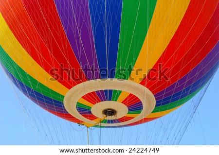 hot air balloon festival,The colors on the fabric of a hot air balloon.