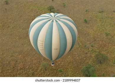 Hot Air Balloon Safari Over Serengeti National Park In Tanzania