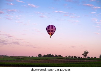 Hot Air Ballooning over the Hunter Valley, Australia 