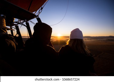 Hot Air Ballooning Sunrise