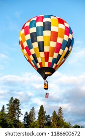 Hot Air Baloon Taking Off