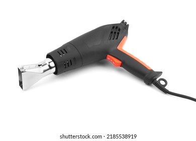 Hot Air Gun Isolated On A White Background.