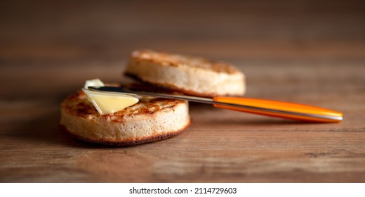 Hot Buttered Crumpets A Traditional British Tea Time Treat