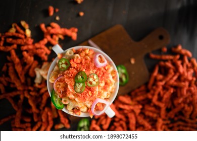 Hot Cheetos Mac And Cheese