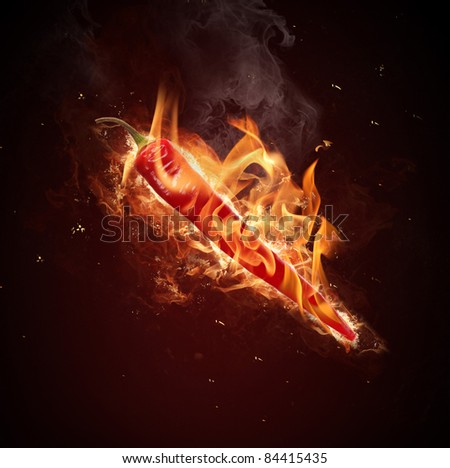Hot chilli pepper